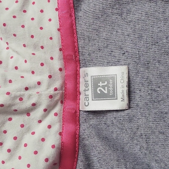 CARTER'S Toddler girl's cat ears hooded jacket size 2T - Picture 3 of 5